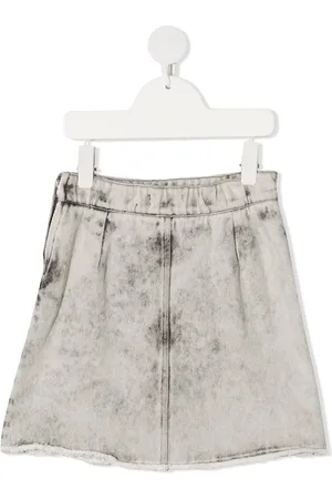 Le pandorine Stonewashed denim skirt