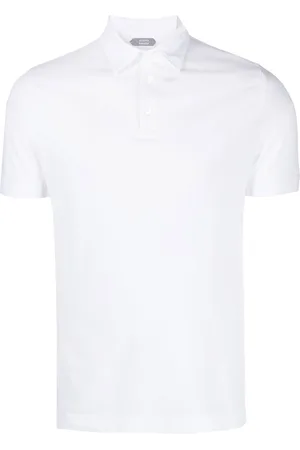 ZANONE Basic short-sleeved polo shirt