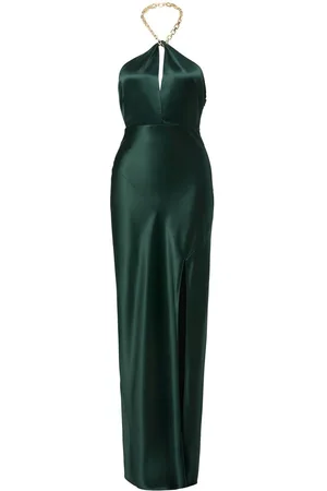 Nicholas Ambra satin maxi dress