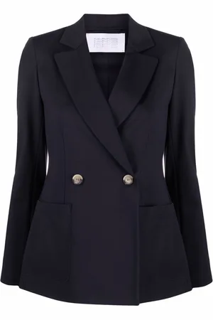 Harris Wharf London Notched-lapel double-breasted jacket