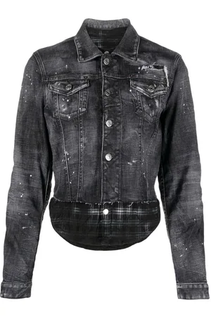 Dsquared2 Distressed-effect denim jacket