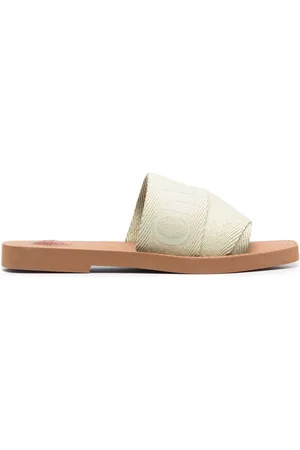 Chloé Logo-print open-toe sandals