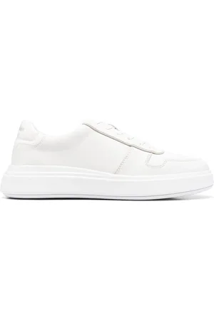 Calvin Klein Flatform leather sneakers