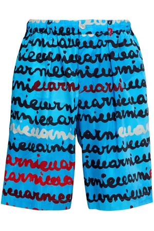 Marni Handwriting-print shorts