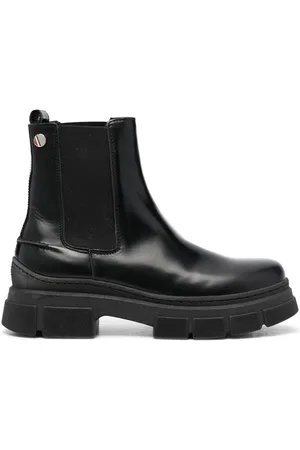 Tommy Hilfiger Chunky-sole leather Chelsea boots