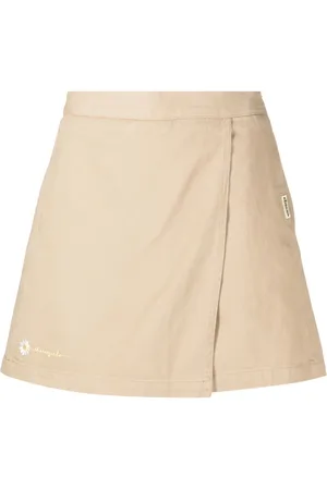 Chocoolate Logo-embroidered wrap shorts