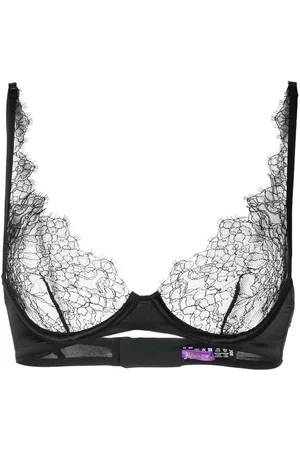 MAISON CLOSE Lace-trim detail bra