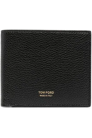 Tom Ford Logo-stamp leather wallet