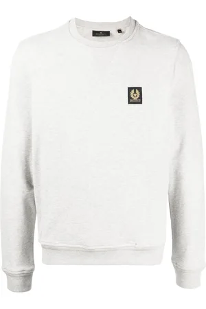 Belstaff Logo-patch cotton sweatshirt