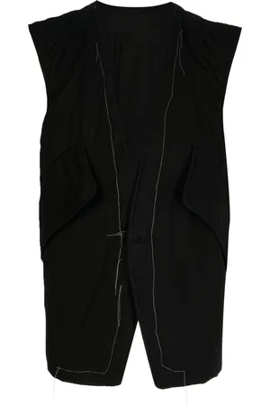 Nicolas Andreas Taralis Stitch-detail V-neck gilet