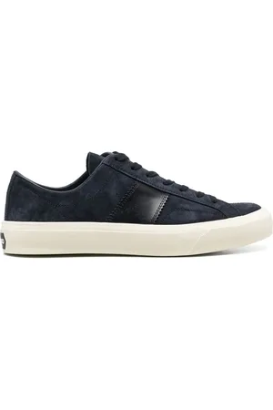 Tom Ford Logo-patch lace-up sneakers