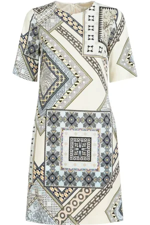 Etro Patchwork-print shift dress
