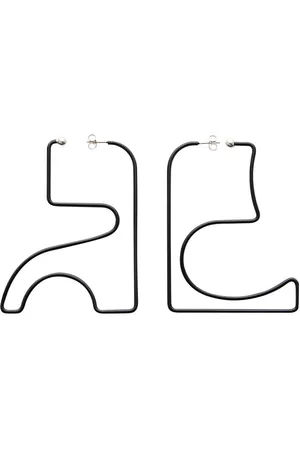Courrèges Maxi AC geometric-shape earrings
