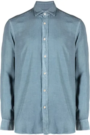 Boglioli Long-sleeve lyocell shirt