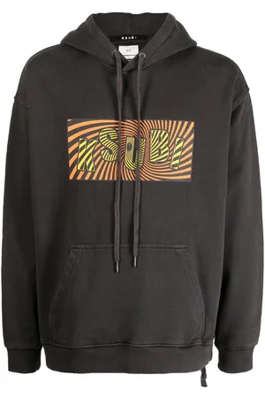 KSUBI Logo-print drawstring hoodie
