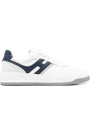 Hogan H630 logo-patch low-top sneakers