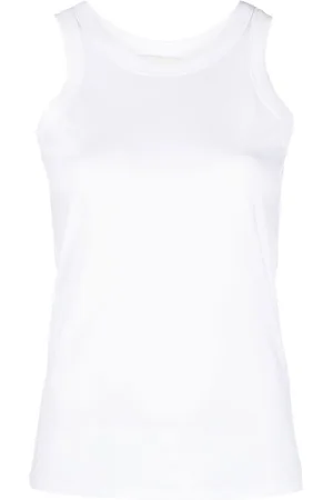 Loulou de Saison Round-neck cotton tank top