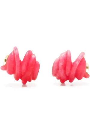 COMPLETEDWORKS Sculpted resin stud earrings