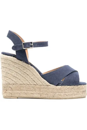 Castaner 110mm Blaudell wedge espadrilles