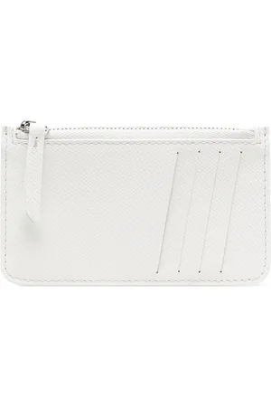 Maison Margiela Four-stitch leather card holder