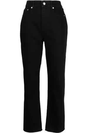 Maison Kitsuné High-waited denim jeans