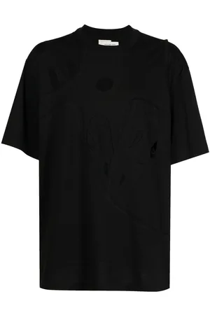 Feng Chen Wang Cut-out detail cotton T-shirt