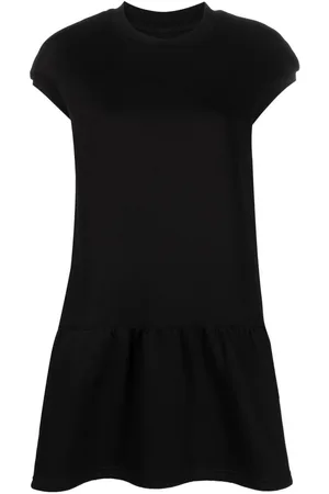 Ioana Ciolacu Short-sleeve peplum mini dress