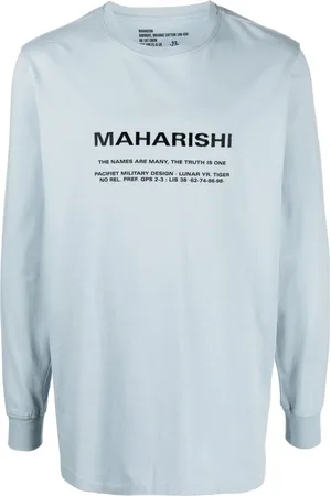Maharishi Logo-print long-sleeve T-shirt