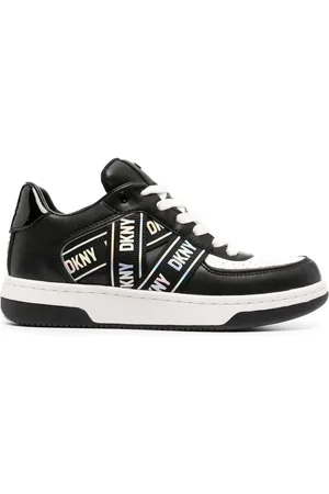 DKNY Olicia logo-print lace-up sneakers