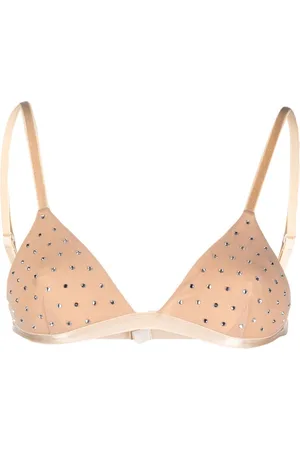 The Andamane Crystal-embellished triangle bra