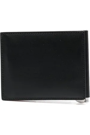 Maison Margiela Bi-fold leather clip wallet