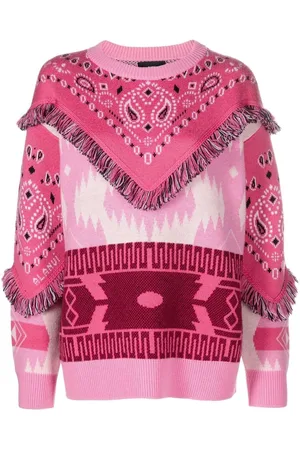 Alanui Icon Bandana fringed jumper