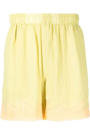 BODE Above-knee silk shorts