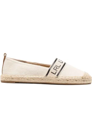 Ralph Lauren Logo-print slip-on espadrilles
