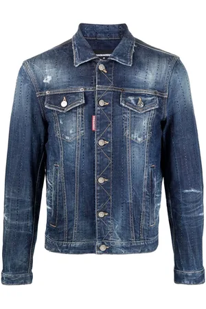 Dsquared2 Distressed denim jacket