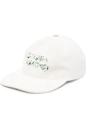 Stella McCartney Floral logo-print cap