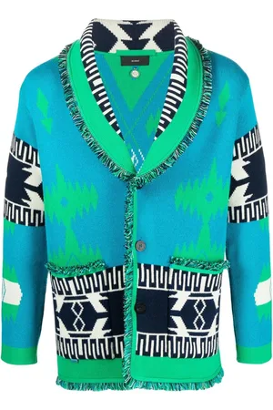 Alanui Icon jacquard-knit cardigan