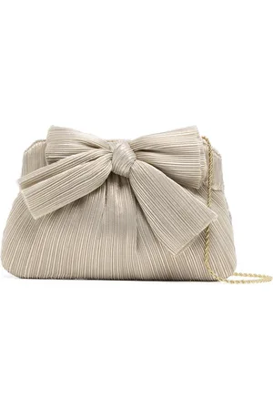 Loeffler Randall Rayne sparkle-bow clutch bag