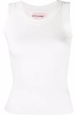 Styland Organic cotton-blend vest top