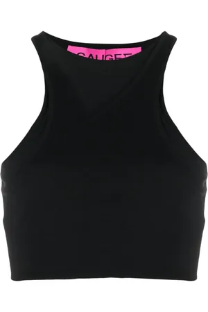 GAUGE81 Fine-knit cropped top