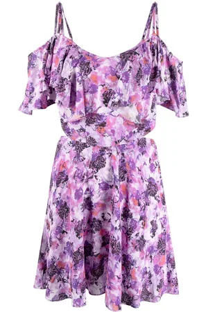 IRO Ruffled cold-shoulder mini dress
