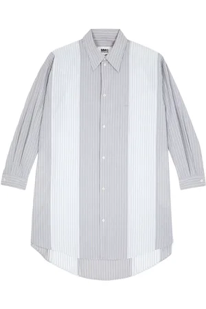 Maison Margiela Striped shirt dress
