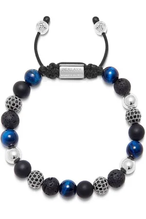Nialaya Beaded multi-stone bracelet
