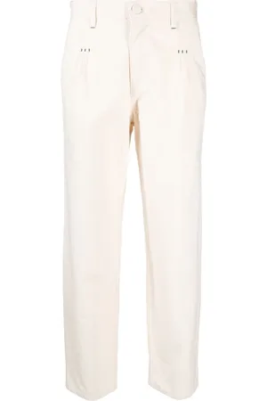 See by Chloé Pintuck-detail tapered jeans