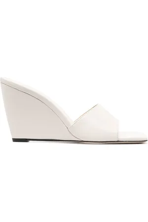 Wandler 100mm square-toe sandals