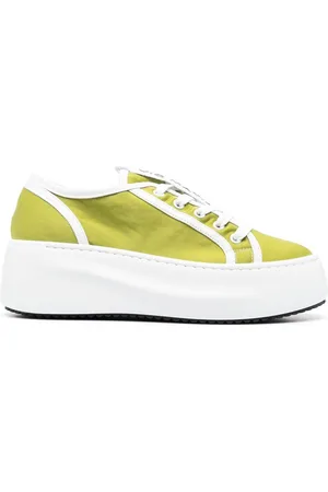 vic matiè Platform leather sneakers