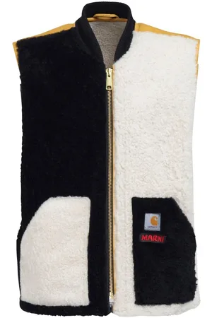 Marni X Carhartt colour-block panel gilet