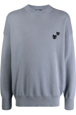 SONGZIO Twin Panther crew-neck jumper