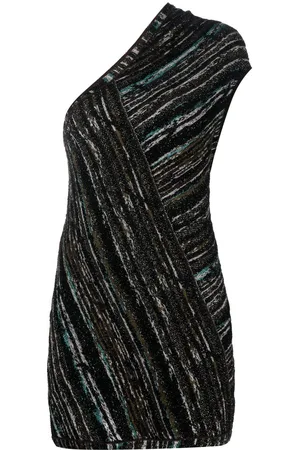 Missoni 2000s metallic one-shoulder top