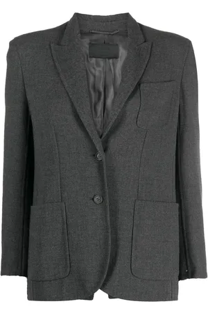 Prada 2000s single-breasted wool blazer